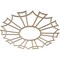 Ekena Millwork Augustus Wood Fretwork Pierced Ceiling Medallion, Hickory, 38"OD x 13 3/8"ID x 3/8"T CMWP38X38X0375AUHI - alternate 3
